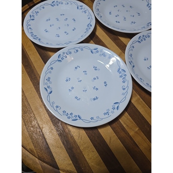 Corelle Other - 4 Corning Corelle PROVINCIAL BLUE FLOWERS 6 3/4" Dessert/Bread & Butter Plates